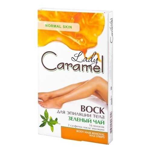 Воск для депиляции тела Lady Caramel Зеленый чай