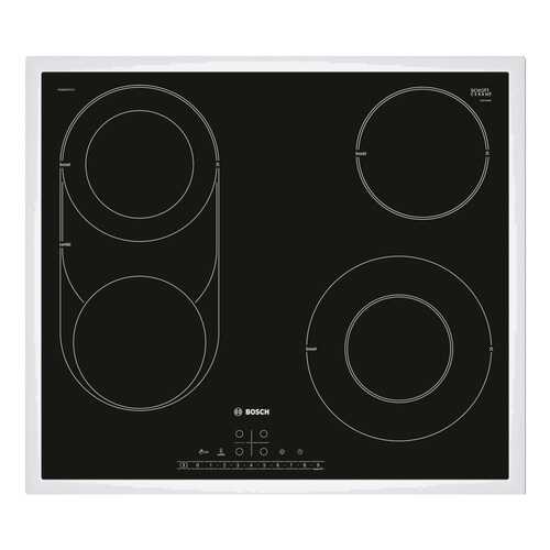 Встраиваемая варочная панель электрическая Bosch PKM645FP1R Black