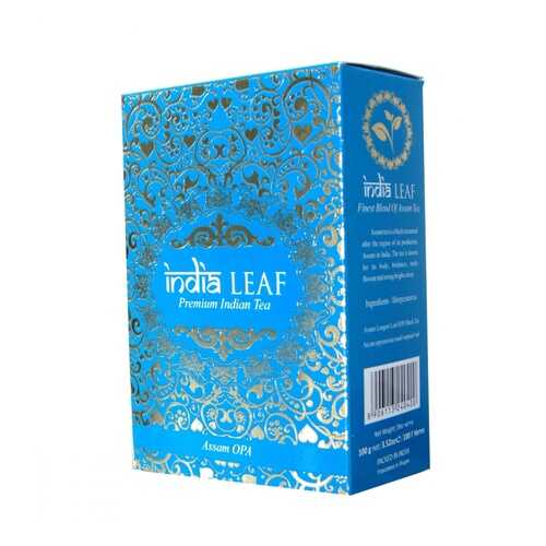 Чай India leaf Ассам опа, черный крупнолистовой, 100 гр