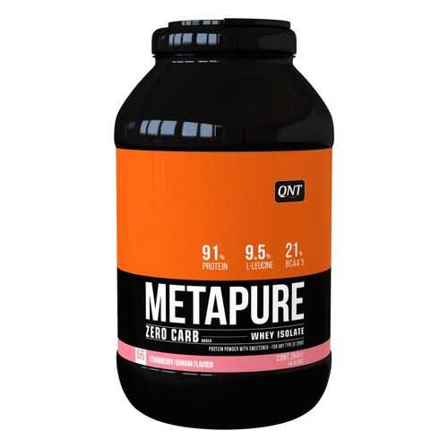 Qnt Metapure Zero Carb 2 кг (вкус: клубника-банан)
