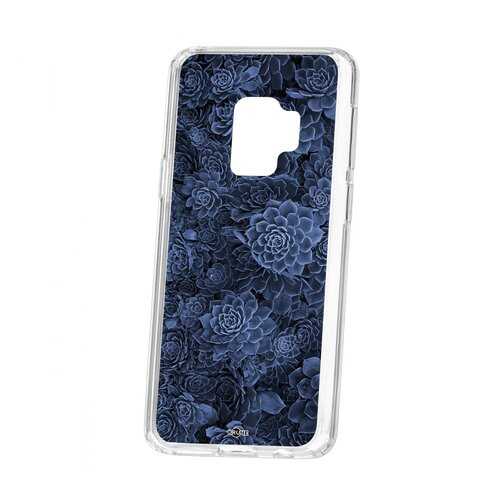 Чехол Kruche для Samsung Galaxy S9 Print Каменная роза