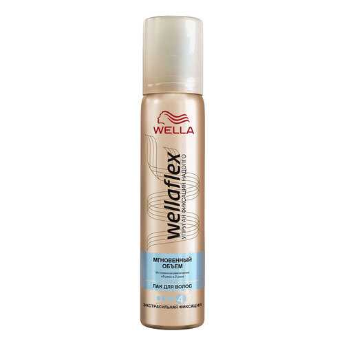 Лак для волос Wella Wellaflex Мгновенный Объем 75 мл