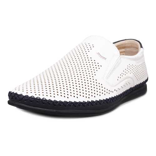 Мокасины мужские T.Taccardi 92706240 белые/синие 42 RU