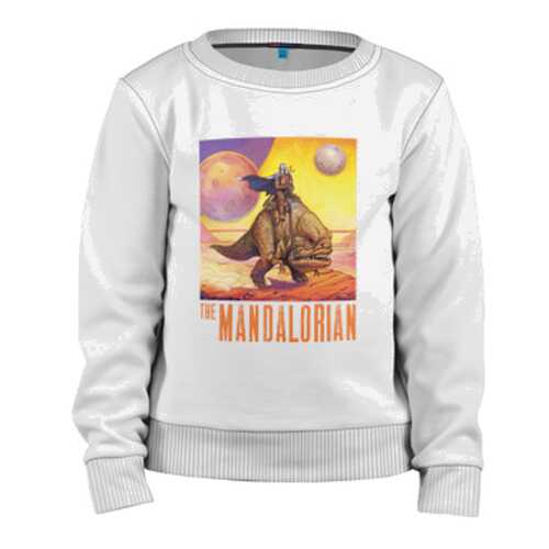 Детский свитшот ВсеМайки The Mandalorian хлопок, размер 86