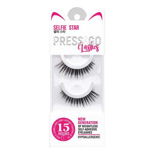 Накладные ресницы Selfie Star Press&Go Thursday T3 2 шт