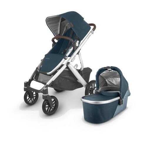 Коляска 2 в 1 UPPAbaby Vista V2 finn лазурно-синий