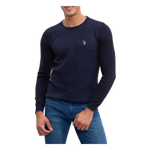 Джемпер мужской U.S. POLO Assn. G081SZ0TK0OTISSK9 синий S