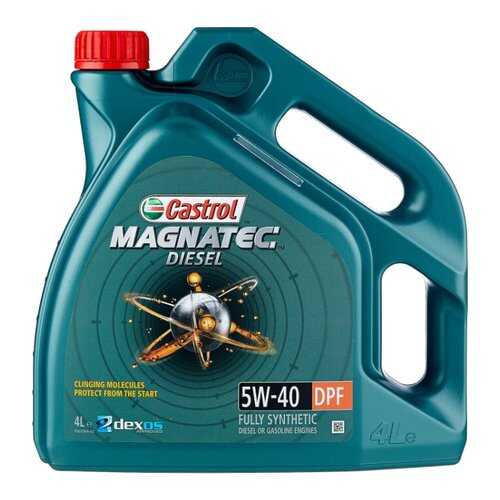 Castrol Масло Моторное Синтетическое Magnatec Diesel Dpf 5w-40 4л