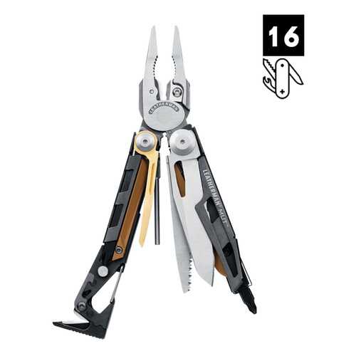Мультитул Leatherman MUT черный 16 опций