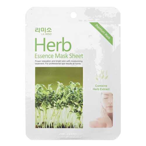 Маска для лица LA MISO Herb essence Mask Sheet 21 г