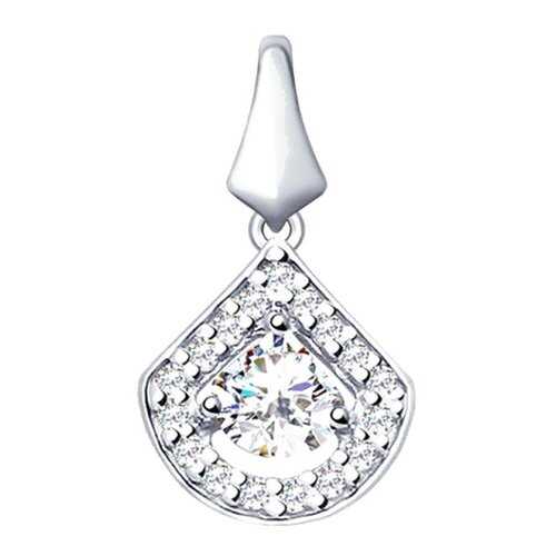 Подвеска SOKOLOV из серебра со Swarovski Zirconia 89030032