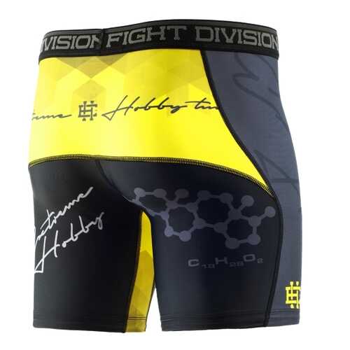 Компрессионные штаны Extreme Hobby Vale Tudo Rapid желтые, XL, 190 см