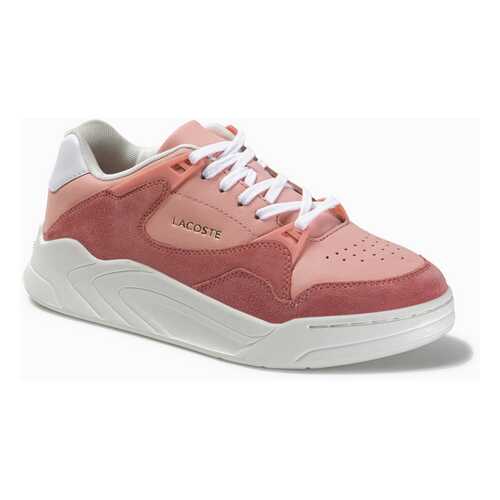 Кроссовки женские Lacoste COURT SLAM 120 4 US SFA розовые 37.5 RU