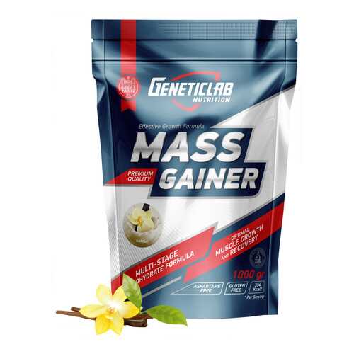 Гейнер GeneticLab Nutrition Mass Gainer 1000 г Vanilla