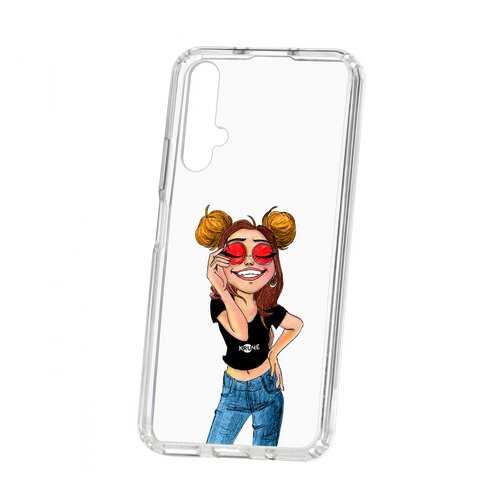 Чехол Huawei Honor 20 Kruche Print Smiling