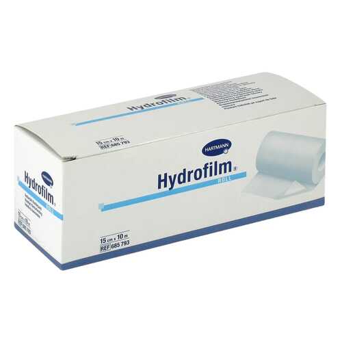 Фиксирующий пластырь из прозрачной пленки в рулоне, 15 см x 10 м Hydrofilm Roll