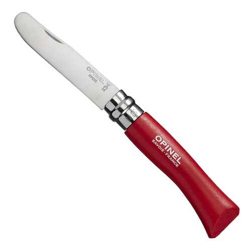 Туристический нож Opinel 001970 №7 Tradition My First Opinel Red
