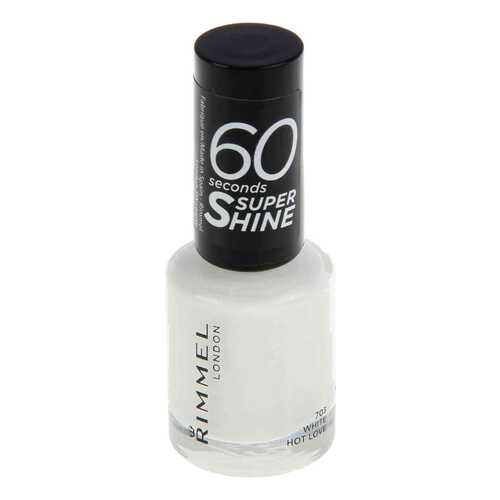 Лак для ногтей Rimmel 60 Seconds Super Shine 703 White Hot Love 8 мл