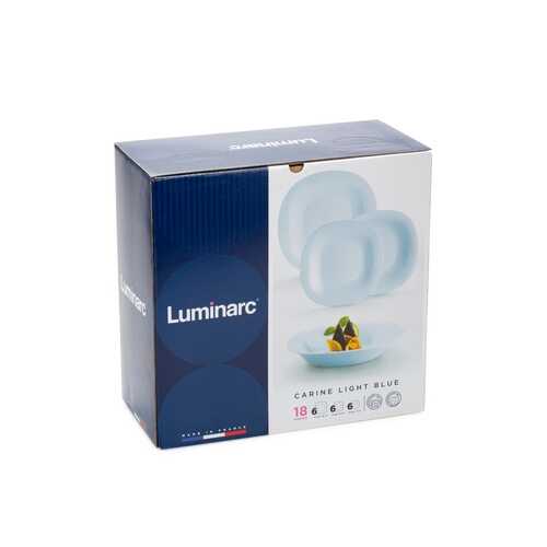Столовый набор 18 предметов CARINE LIGHT BLUE