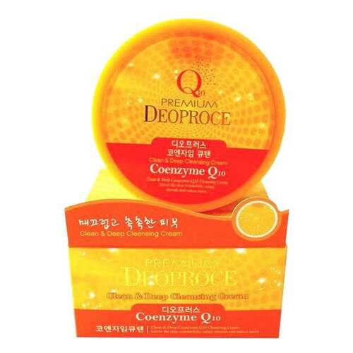 Крем для лица Deoproce Clean & Deep Coenzyme Q10 Cleansing 300 мл