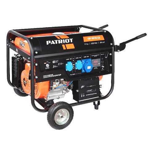 Бензиновый генератор Patriot GP 6510LE 474101570