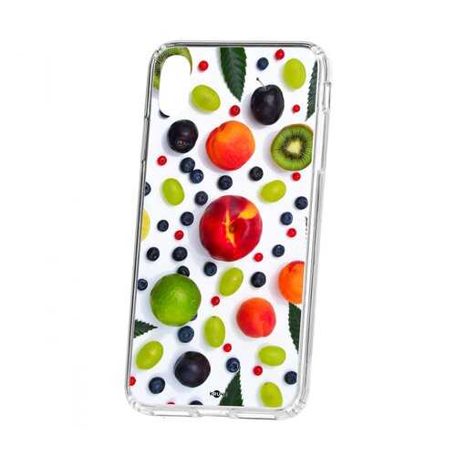 Чехол Apple iPhone XS Max Kruche Print Fruits