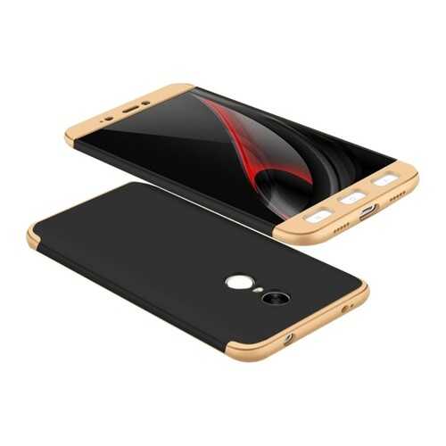 Чехол GKK LikGus для Xiaomi Redmi Note 4X/Note 4 (Snapdragon) Black/Gold