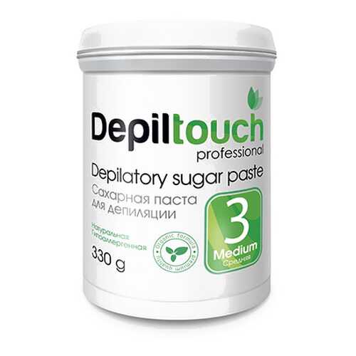 Сахарная паста для депиляции Depiltouch Depilatory Sugar Paste Medium №3 средняя, 330 гр