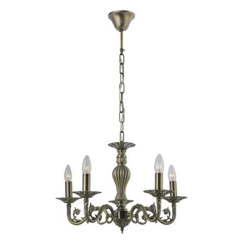 Люстра подвесная 5*60Вт Е14 IMEX KL.29231-5-P AB