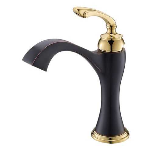 Смесители для раковины Timo Unari 7501/04F black antique-gold