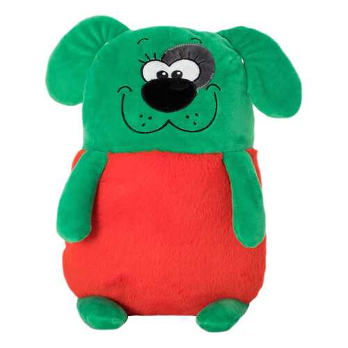 Мягкая игрушка Мягкие зверята - Зеленая собака, 50 см KiddieArt