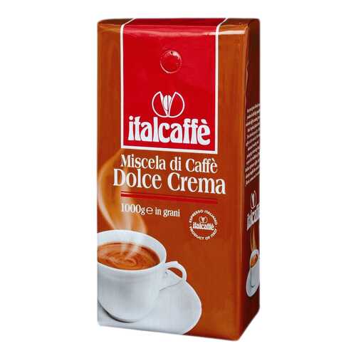 Кофе в зернах Italcaffe dolce crema 1000 г