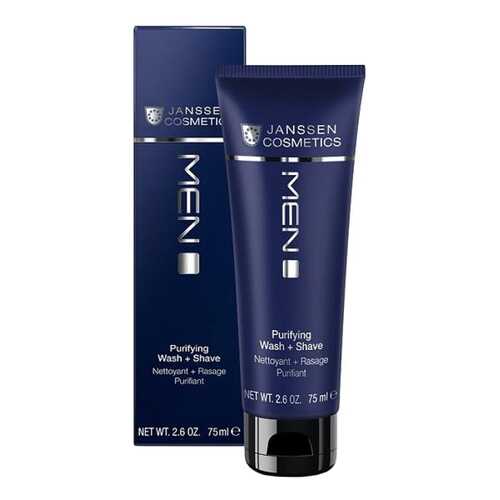 Крем для бритья Janssen Men Purifying Wash & Shave 75 мл