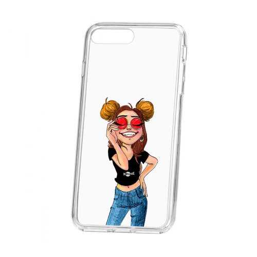 Чехол Apple iPhone 7 Plus Kruche Print Smiling
