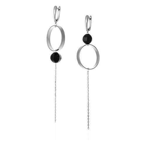 Серьги Lattrice, вставка оникс, артикул 54666116