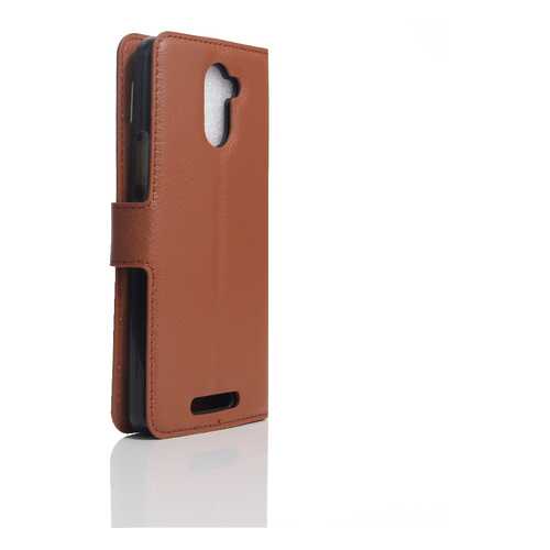 Чехол MyPads для BQ Aquaris U Plus Brown