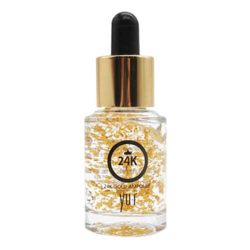 Сыворотка для лица Yu.r Premium 24K Gold Ampoule 15 мл