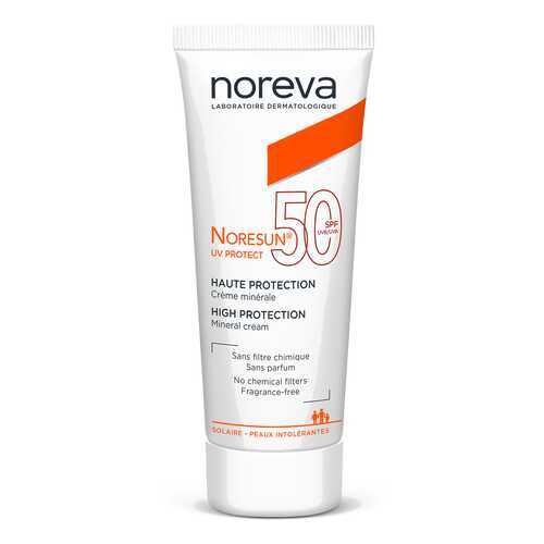 Солнцезащитное средство Noreva Noresun UV Protect Mineral Cream SPF50 40мл