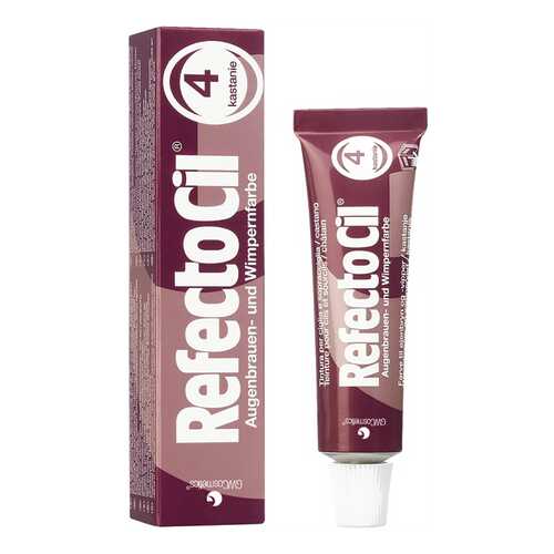 Краска для бровей RefectoCil №4 Каштановый