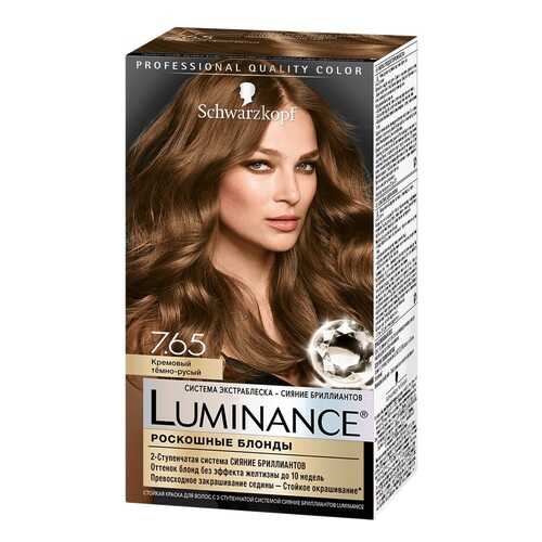 Краска для волос Schwarzkopf Luminance Color 7.65 Кремовый темно-русый 60 мл