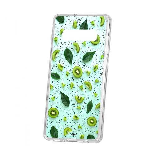 Чехол Kruche Samsung Galaxy S10+ Print Киви