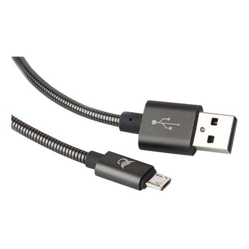 Кабель Elray microUSB 1,2м Grey