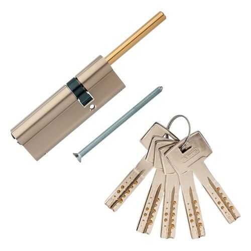 Европрофильный цилиндр ABUS M12R491-27 ключ/шток 60-30 (90 мм) NI (5 key)
