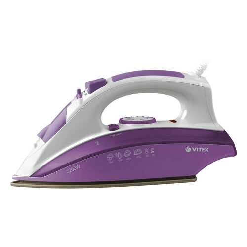 Утюг VITEK VT-1209 White/Purple