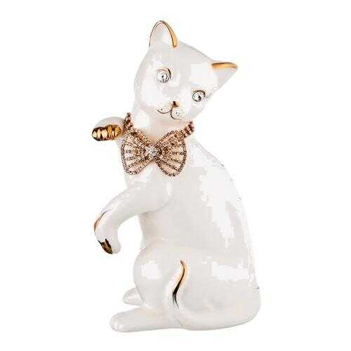 Фигурка декоративная Lefard, Кошка с бантом, 13x10x27 см